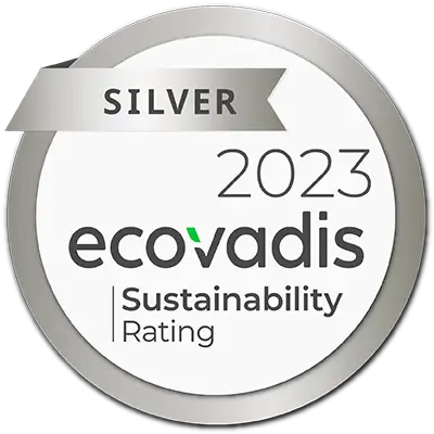 Ecovadis Sustainability Rating silver 2023